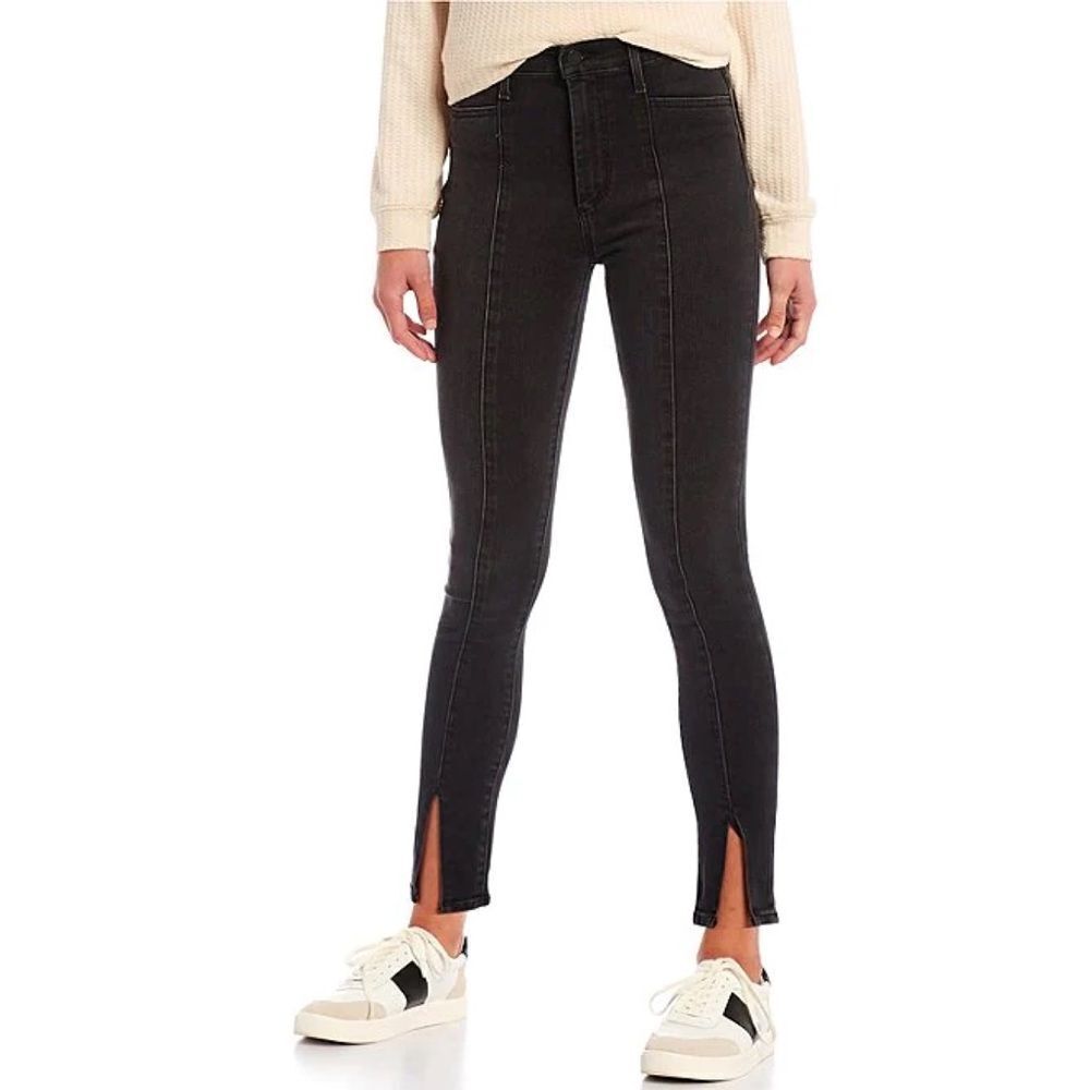 Joe’s Jeans | High Rise Button-Fly Slit Hem Jeans, Size 23